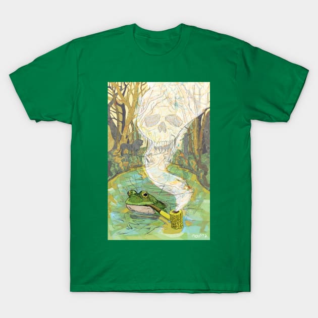 Corn-Cob Frog T-Shirt by Tryptic Press